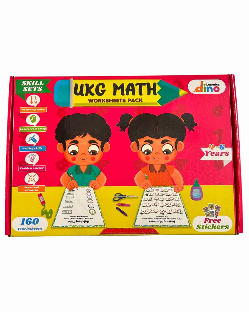Maths Worksheets for UKG Kids (5 to 7 years)