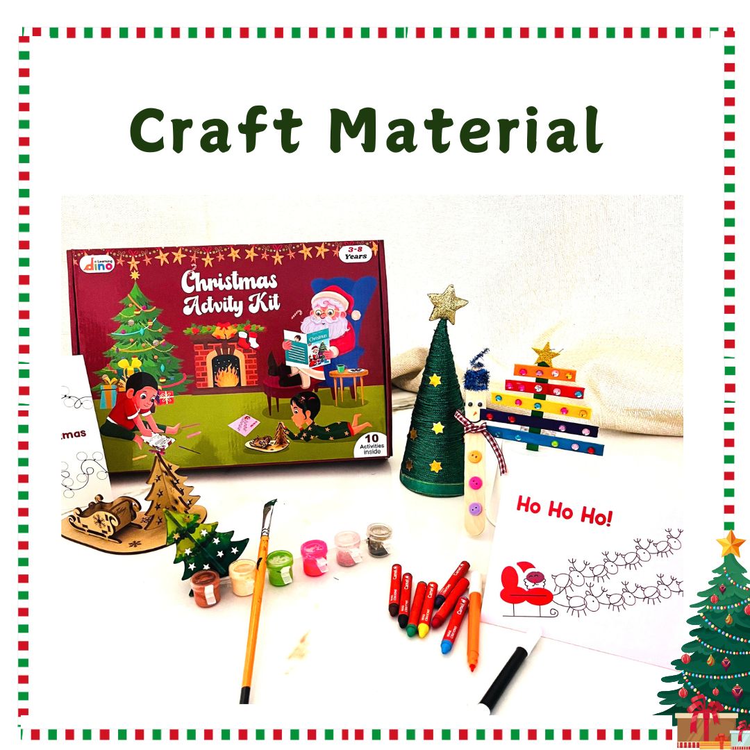 Learning Dino Jumbo Christmas Activity Kit for Kids