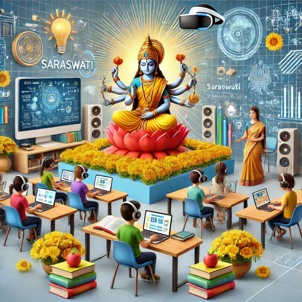 Celebrating Vasant Panchami: From Gurukuls to Smart Classes