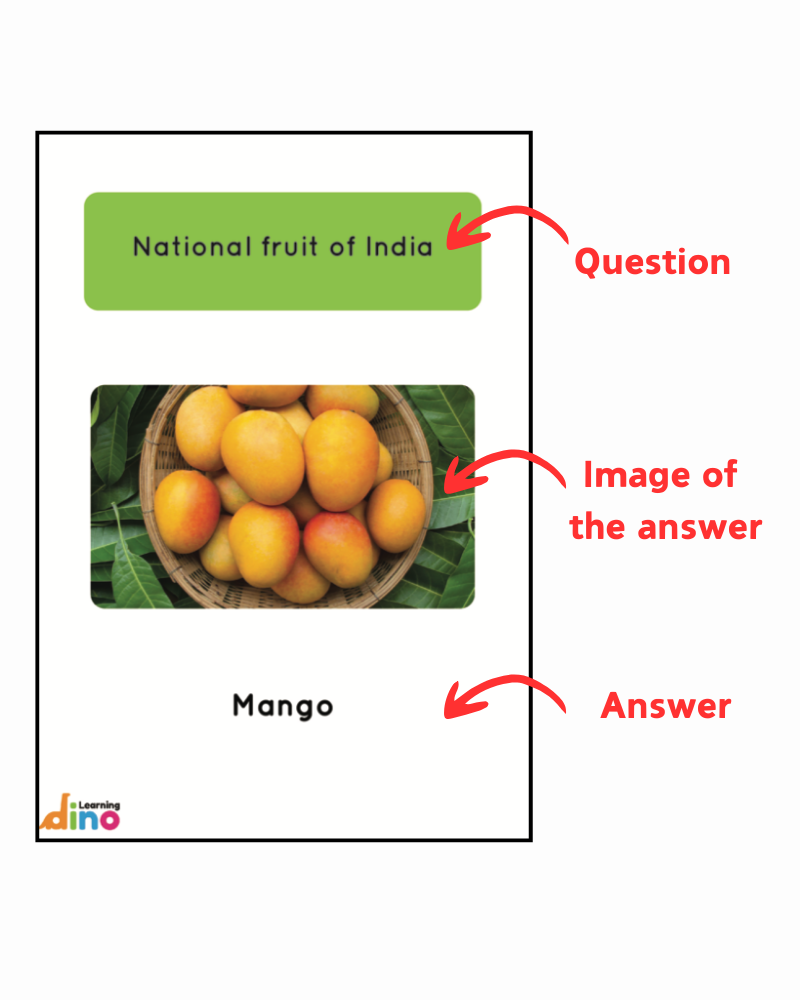 General Knowledge Picture Book For Kids About India