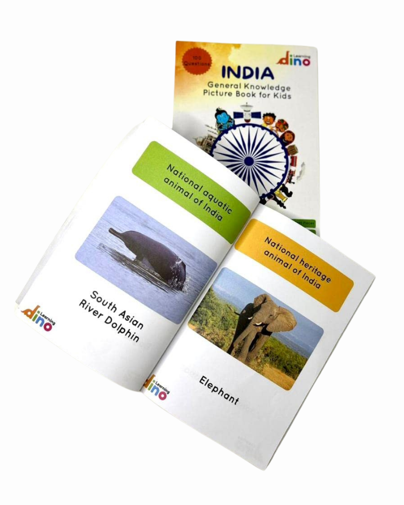 General Knowledge Picture Book For Kids About India