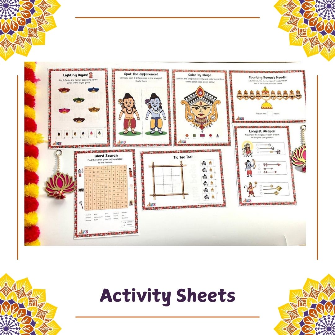 Diwali Art & Craft Kit | Diwali Gift For Kids (Ages 3-6 years)