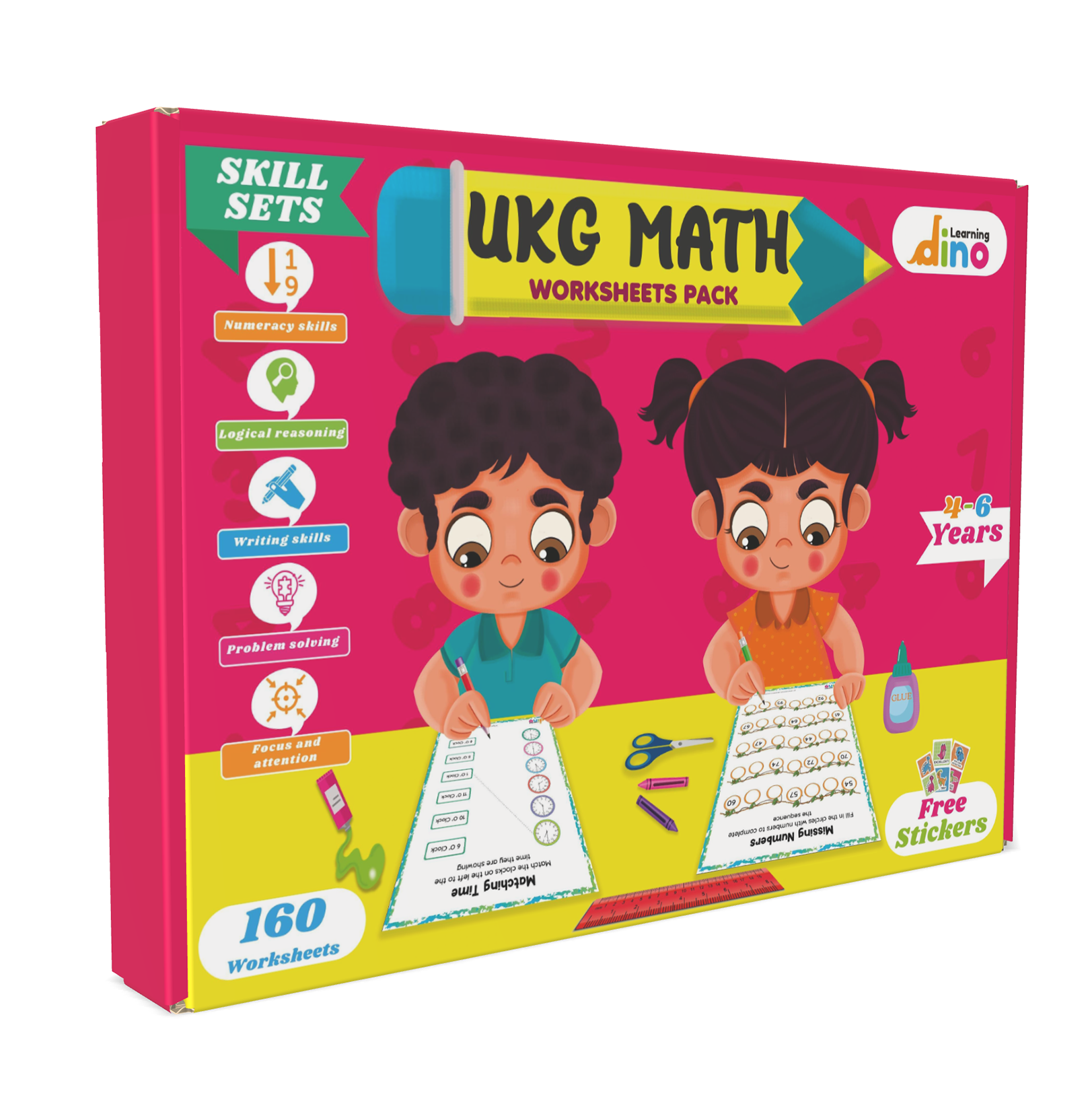 Maths Worksheets for UKG Kids (5 to 7 years)