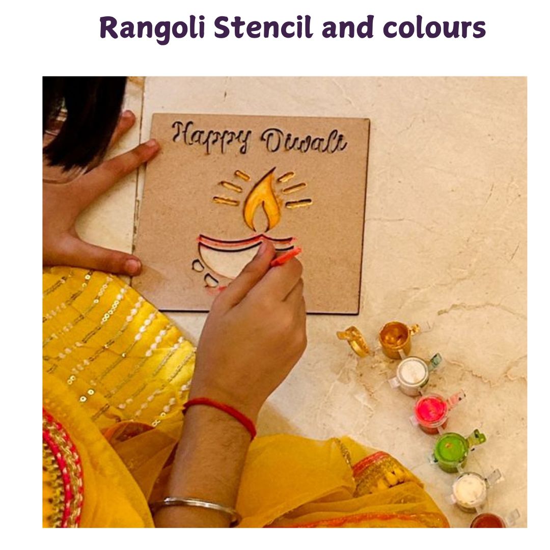 Diwali Art & Craft Kit | Diwali Gift For Kids (Ages 3-6 years)
