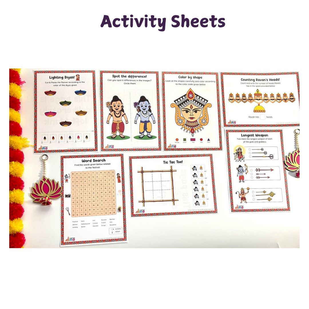 Diwali Art & Craft Kit | Diwali Gift For Kids (Ages 3-6 years)