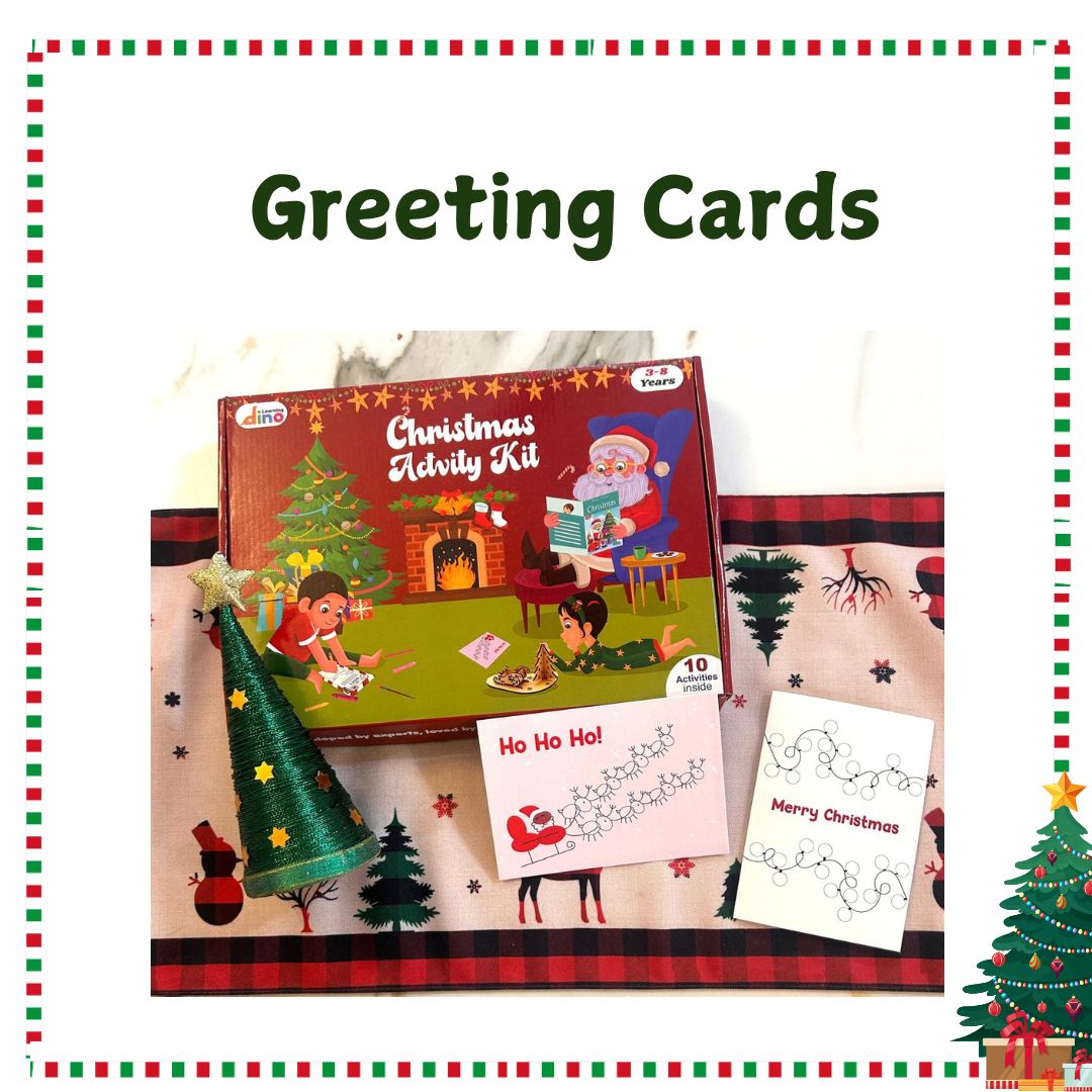 Learning Dino Jumbo Christmas Activity Kit for Kids