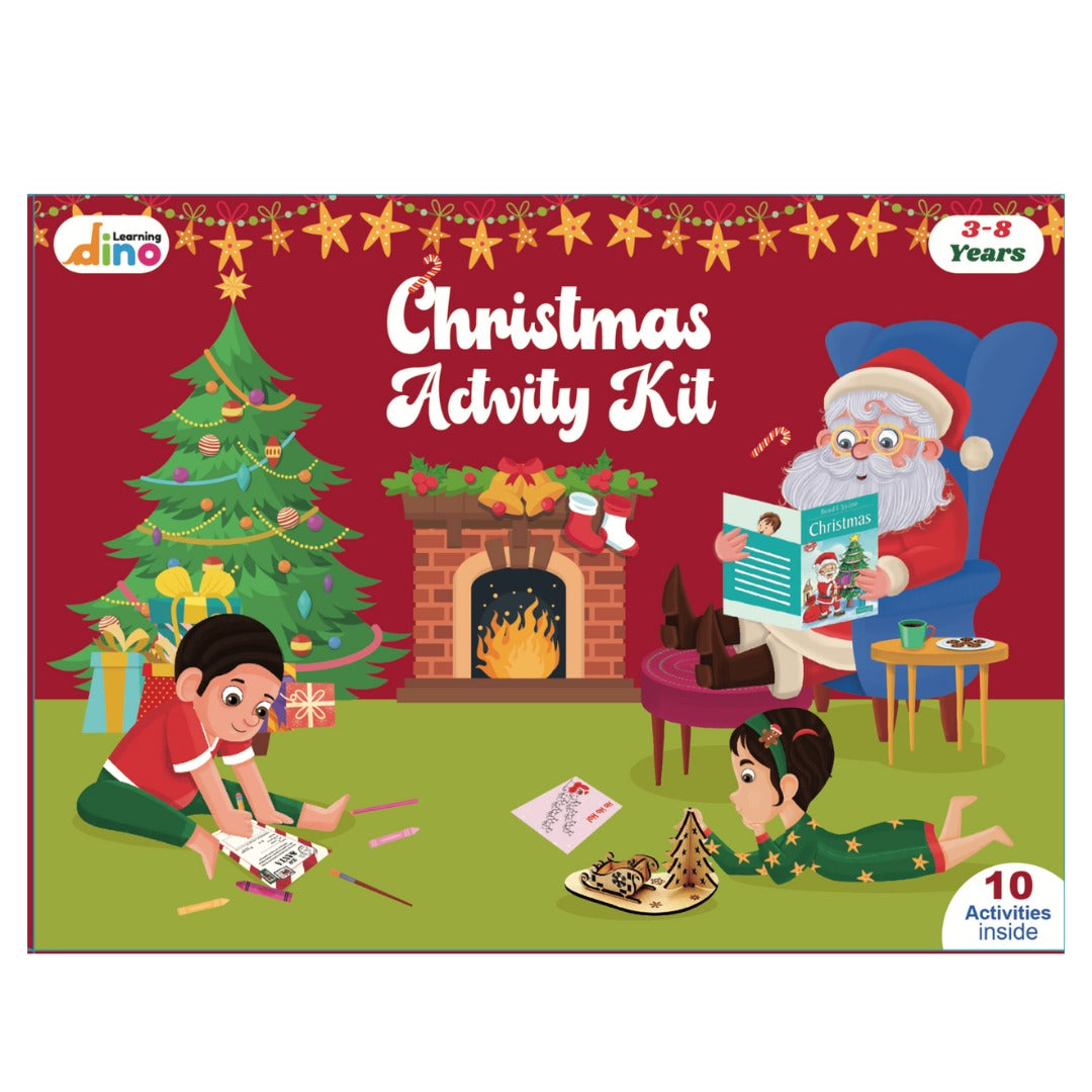 Learning Dino Jumbo Christmas Activity Kit for Kids